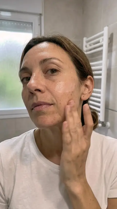 Crema facial: testimonio IA